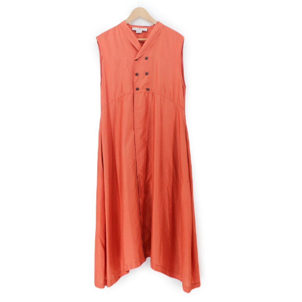J Morgan Puett Shack Incorporated 100% Silk Empire Dress Vest Duster Long Size M - Picture 15 of 16